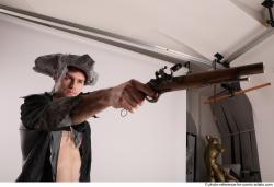  JACK PIRATE STANDING POSE WITH GUN